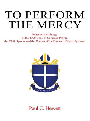 cover image of To Perform the Mercy
